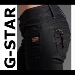 G-Star Wax Black Jeans